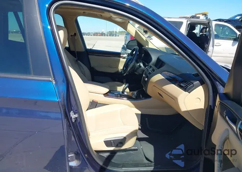 2017 BMW X3 Sdrive28I из США, поврежденный, VIN 5UXWZ7C31H0V93716